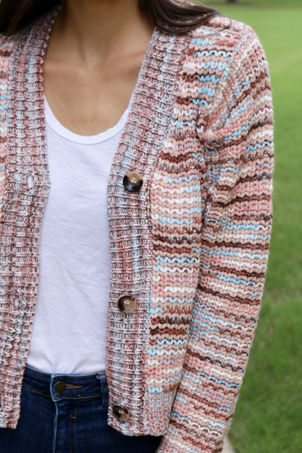 all about sweetness multi colored sweater