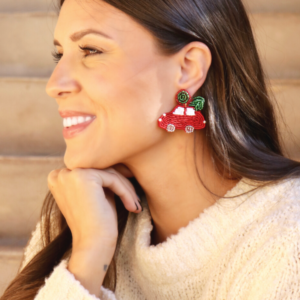 claus I said so statement earrings